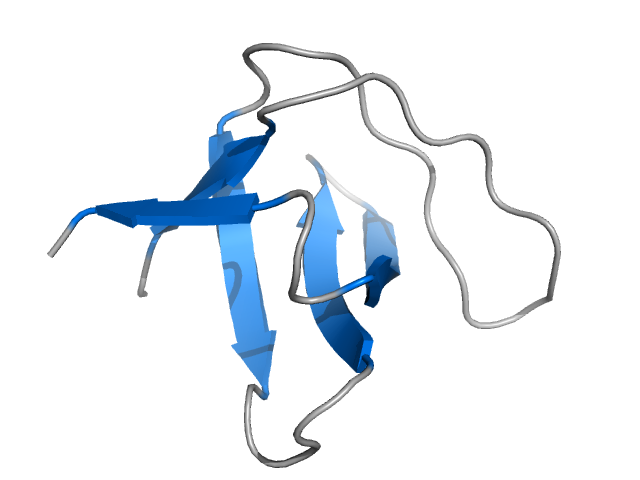 Rosetta-scored protein structure