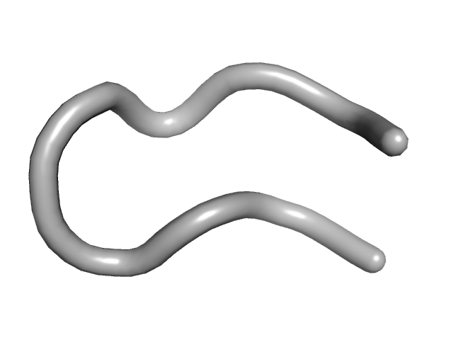 Rosetta-scored protein structure