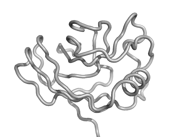 Rosetta-scored protein structure
