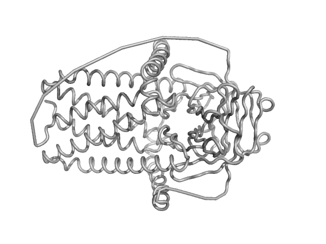 Rosetta-scored protein structure