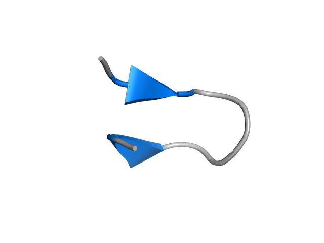 Rosetta-scored protein structure