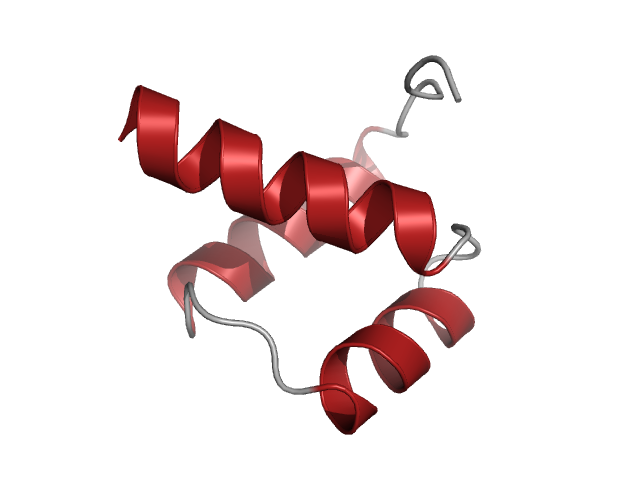 Rosetta-scored protein structure