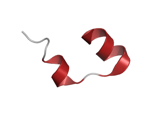 Rosetta-scored protein structure
