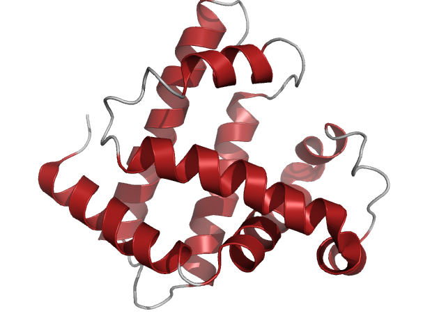 Rosetta-scored protein structure