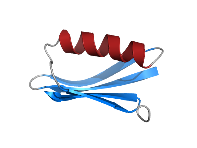 Rosetta-scored protein structure