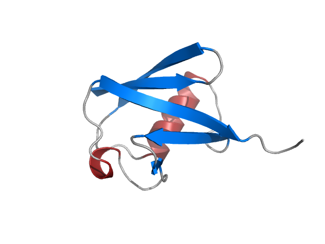 Rosetta-scored protein structure